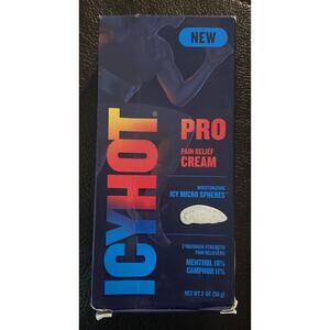 Icy Hot Pro Pain Relieving Cream 2oz Menthol Exp 11/24